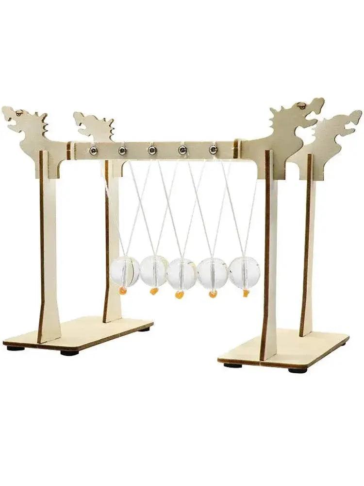  DIY Newton Cradle Balance Balls School Teaching Supplies Physics Science Pendulum Desk Project Toy Gifts Home Decoration -  ToylandEU™