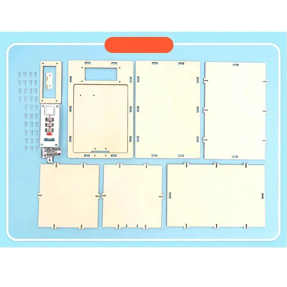  DIY Wooden Password Box for Kids Assembling Code Box Science School Projects Experiment Kits Science Toys STEM Educational Toys -  ToylandEU™