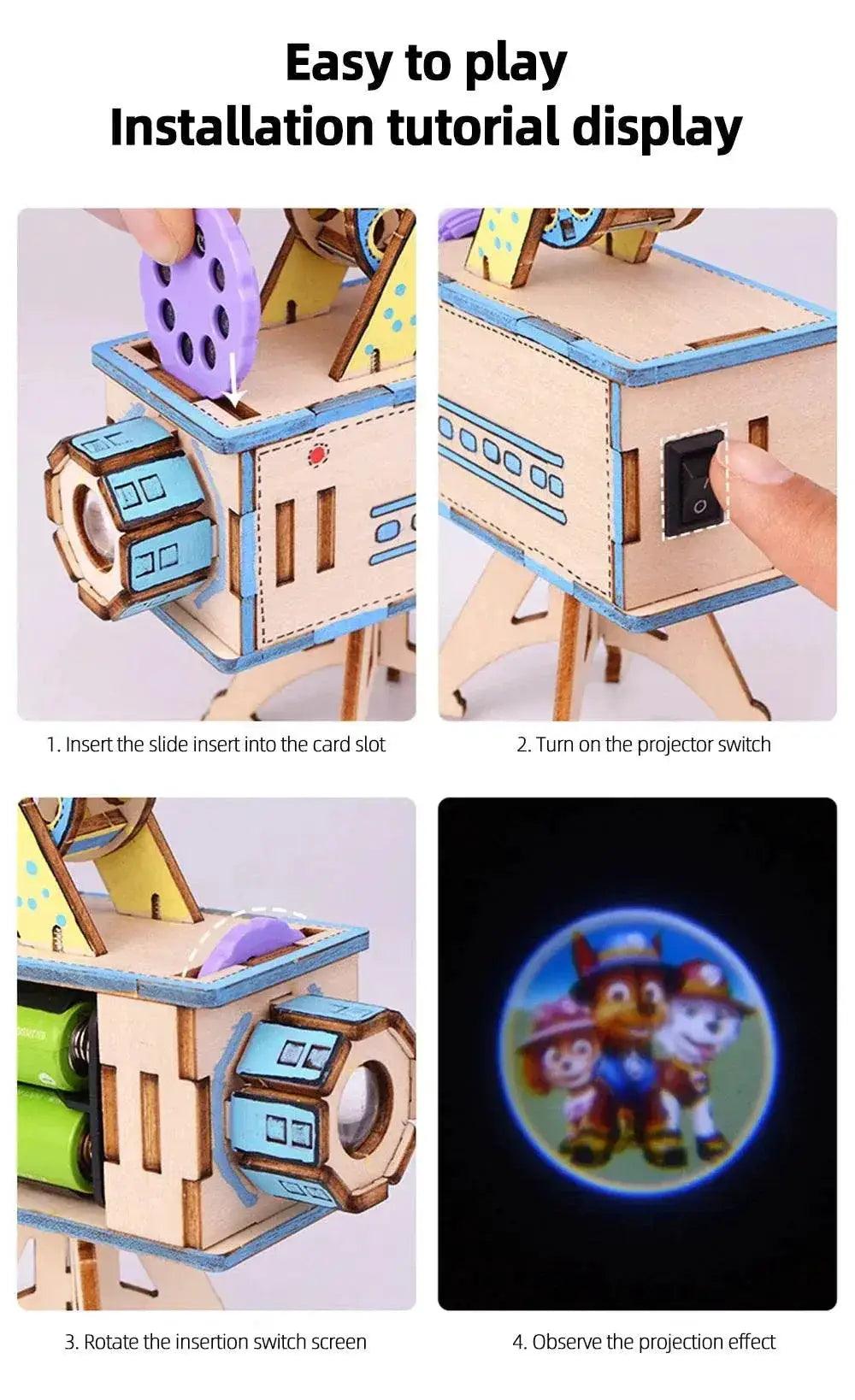  DIY Projector DIY Science Experiment Kit & Education Model Toy Physics Science Toys For Children Gift Toy Project -  ToylandEU™