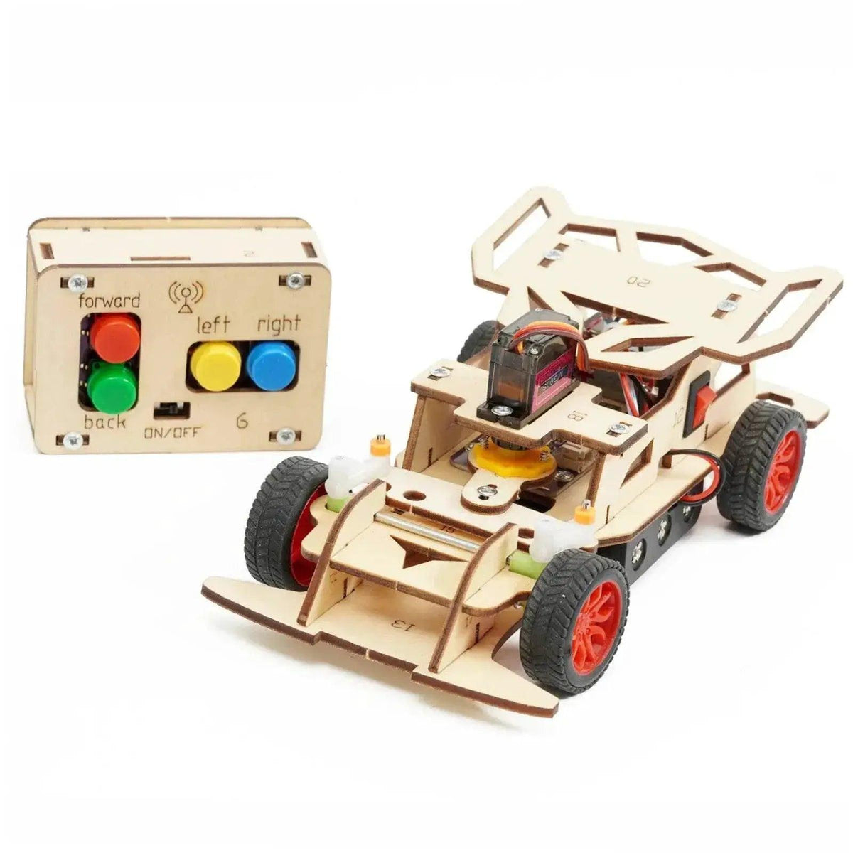  DIY Remote Steering Car Model Science Toy Kit for Kids -  ToylandEU™