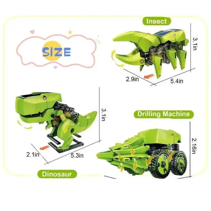  Dinosaur Solar Energy Powered STEM Toy Robotica Kit for Children Boys -  ToylandEU™
