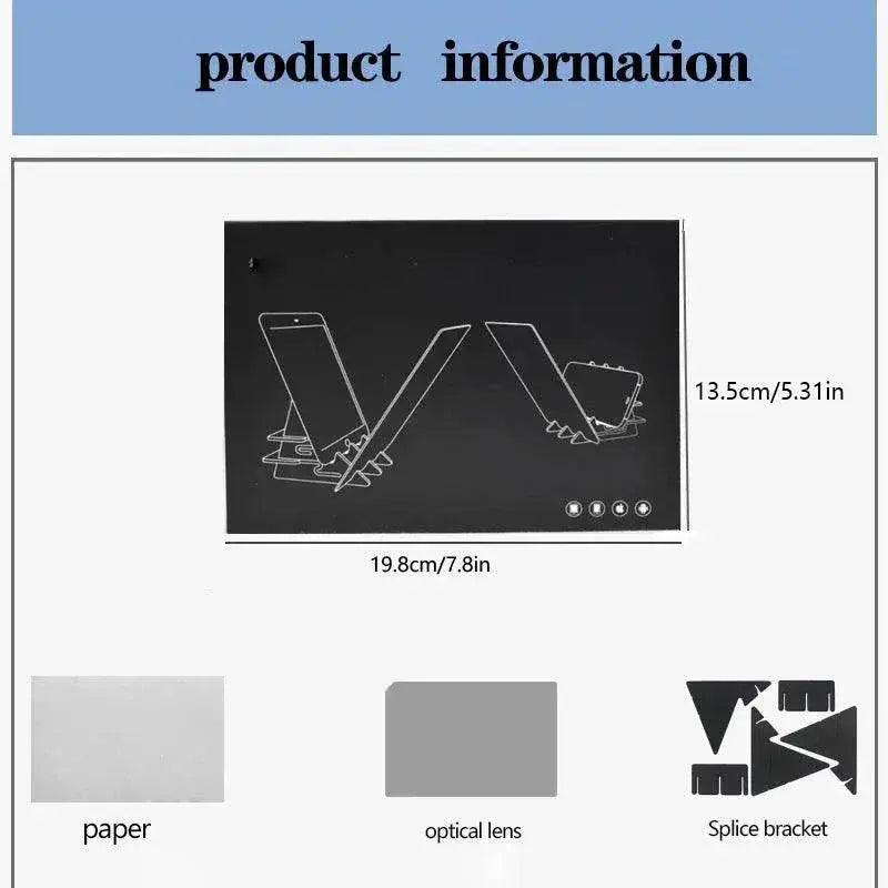  Drawing Projection Copying Board Learning Drawing Tools Table Sketching Optical Board for Universal Mobile Phone -  ToylandEU™