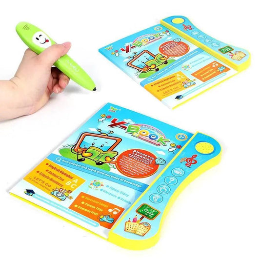  E-Book Reading Book with Pen Learning Machine for Kids English ABC Animal Numbers and Funny Games -  ToylandEU™