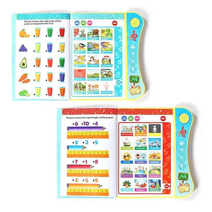  E-Book Reading Book with Pen Learning Machine for Kids English ABC Animal Numbers and Funny Games -  ToylandEU™