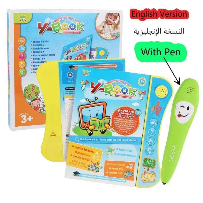  E-Book Reading Book with Pen Learning Machine for Kids English ABC Animal Numbers and Funny Games -  ToylandEU™