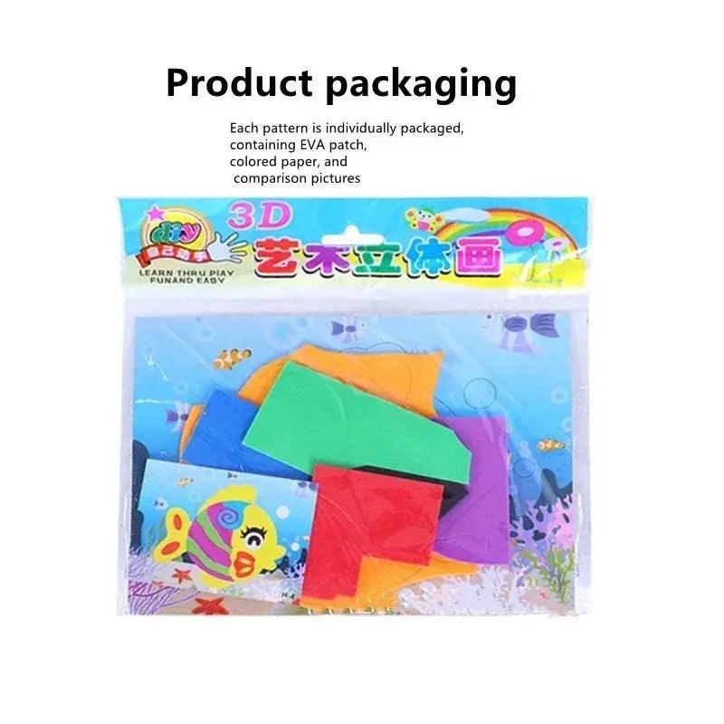  EVA Foam Stickers DIY Kit For Kids Cartoon Animals -  ToylandEU™