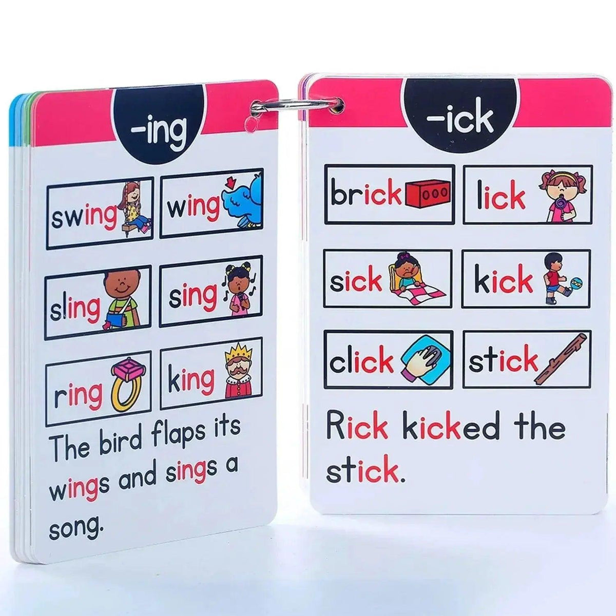  Early Learning Phonics Card Books Educational Language Toys Word Readings English Learning Gifts for Kids -  ToylandEU™