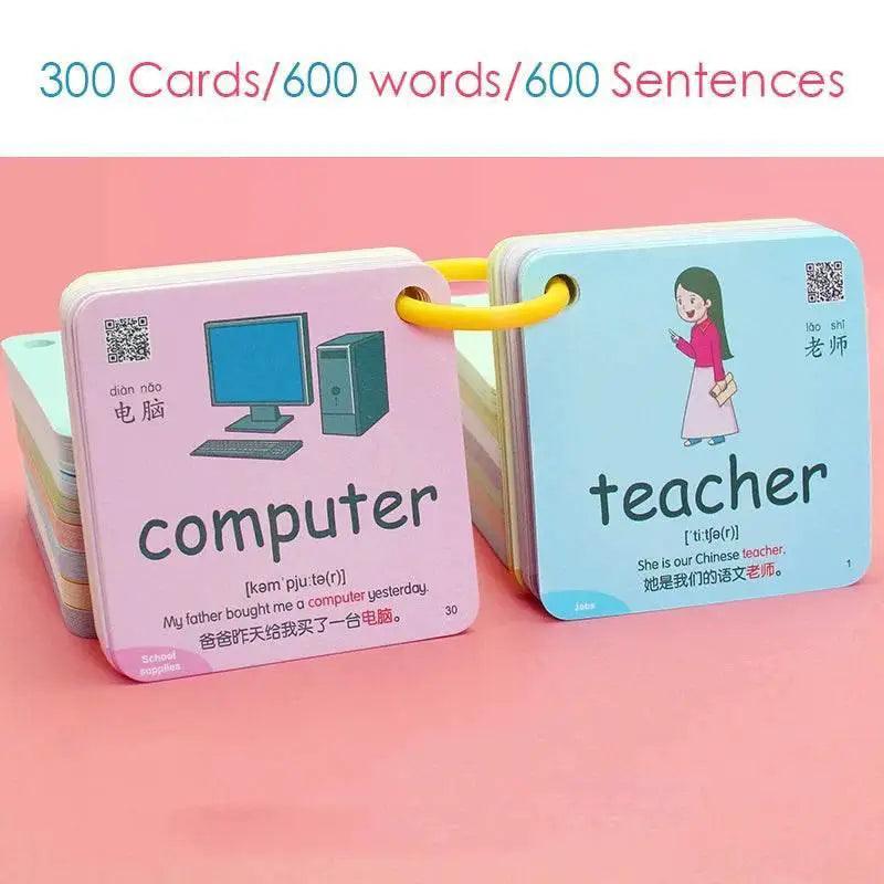  Montessori Educational Flash Cards 600 Cognitive Learning Cards For Kids Animal Shapes Colors -  ToylandEU™