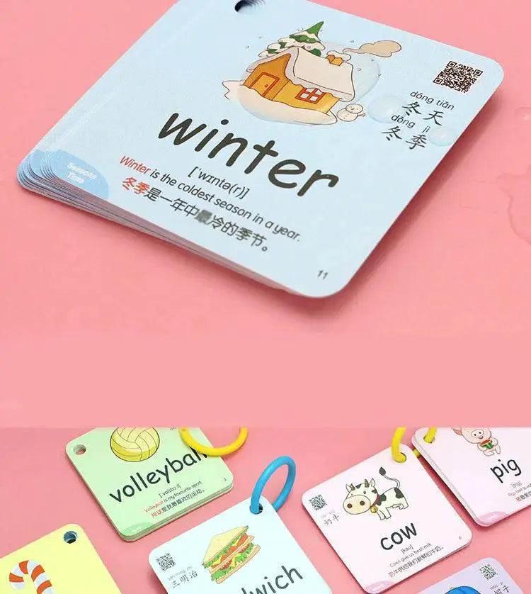  Montessori Educational Flash Cards 600 Cognitive Learning Cards For Kids Animal Shapes Colors -  ToylandEU™