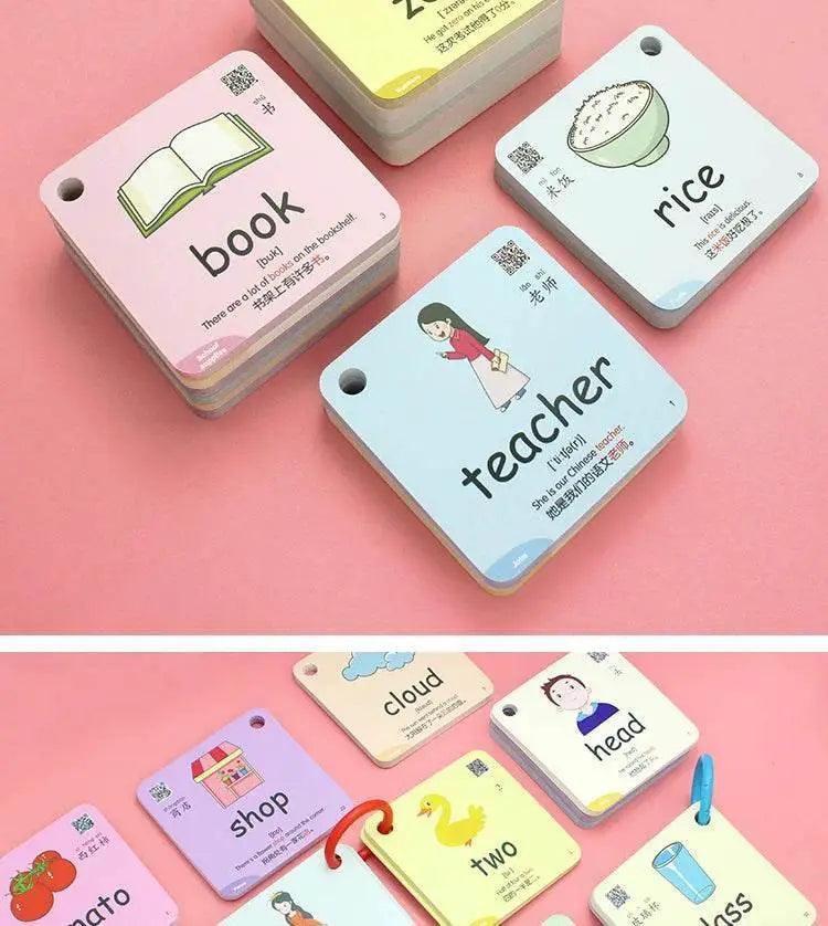  Montessori Educational Flash Cards 600 Cognitive Learning Cards For Kids Animal Shapes Colors -  ToylandEU™