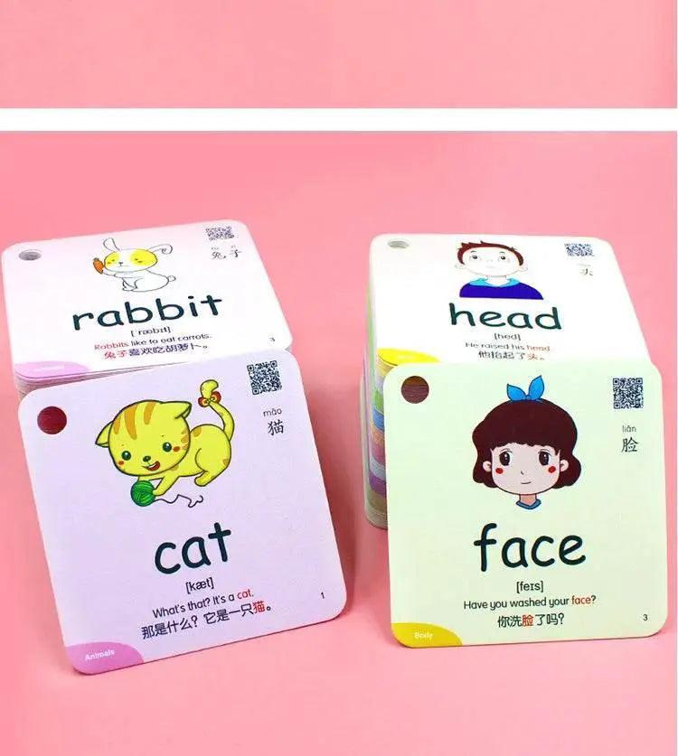  Montessori Educational Flash Cards 600 Cognitive Learning Cards For Kids Animal Shapes Colors -  ToylandEU™