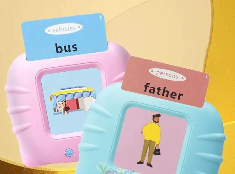  Educational Learning Talking Flash Cards for Kids Audio Book Gift English Russian Spanish French -  ToylandEU™