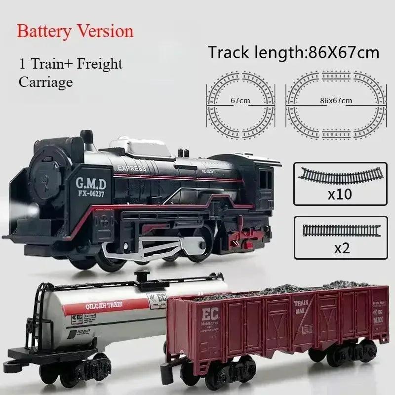  Electric Train Set With Light Up Tracks For STEM Learning -  ToylandEU™