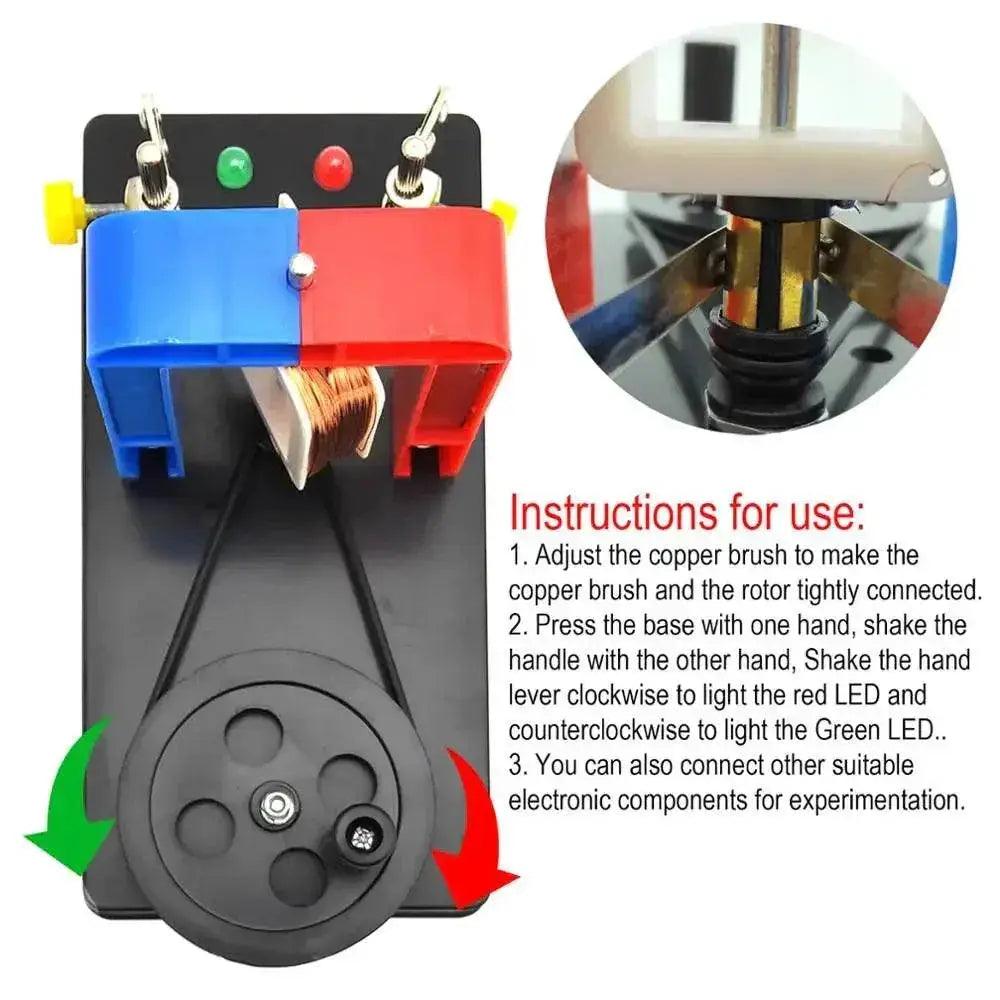  Electromagnetic Induction Experiment Electricity Generator Model Faraday Induction School Teaching Instrument -  ToylandEU™