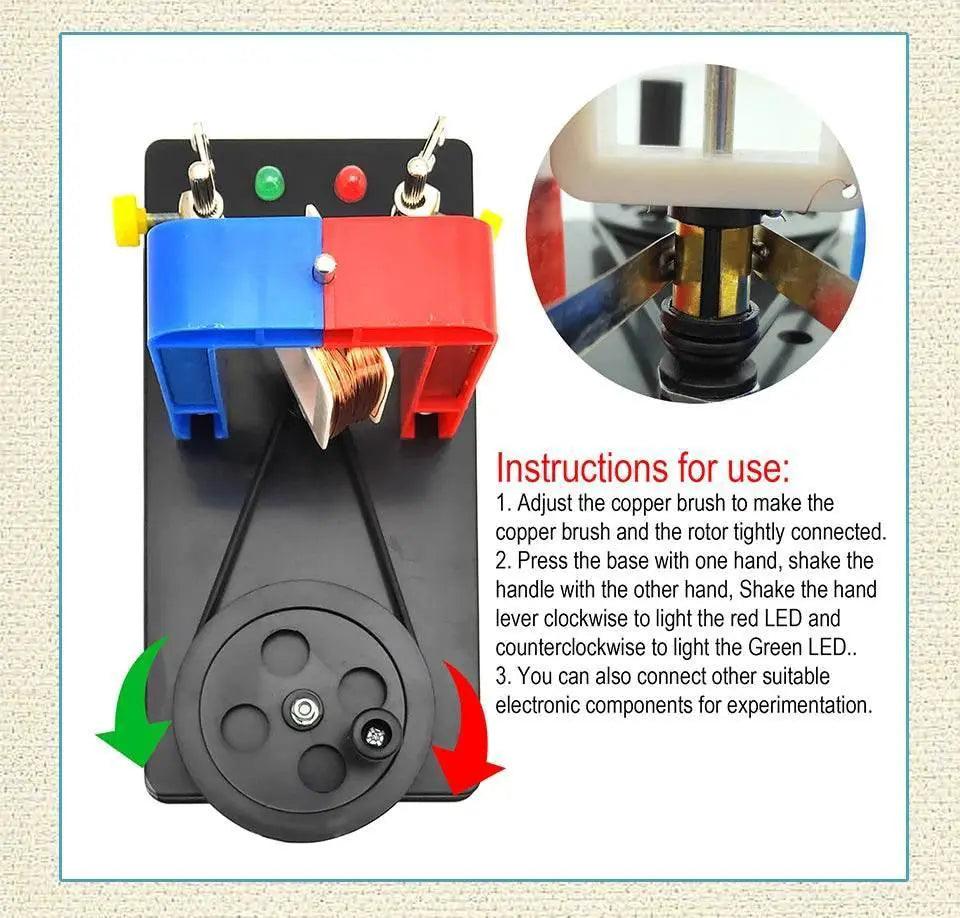  Electromagnetic Induction Experiment Electricity Generator Model Faraday Induction School Teaching Instrument -  ToylandEU™