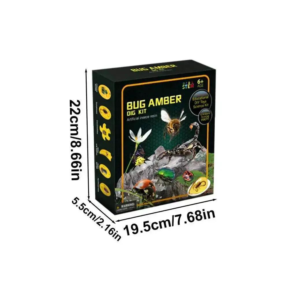  Excavate Fly Toys Kit Amber Excavation Toys Fly Model Interactive STEM Toy Science Kits Educational Dig Set Animal -  ToylandEU™