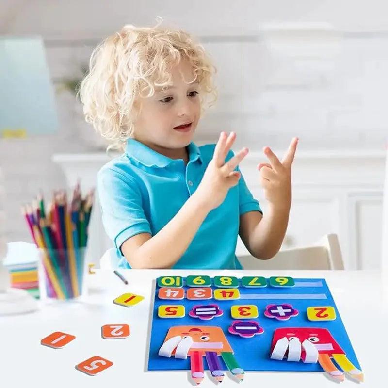  Felt Numbers Toy For Toddlers Montessori Counting Fun -  ToylandEU™