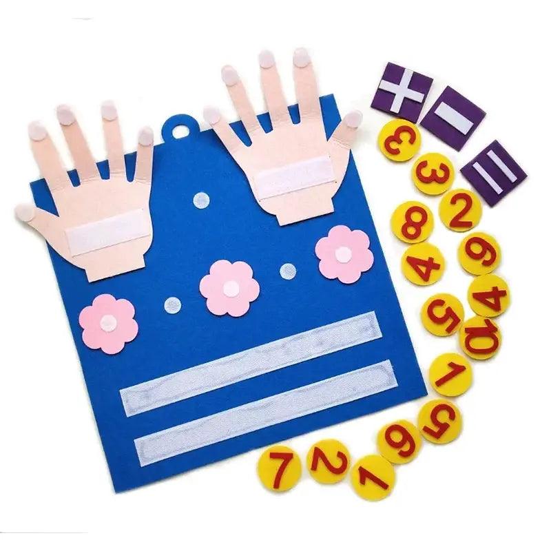  Felt Numbers Toy For Toddlers Montessori Counting Fun -  ToylandEU™