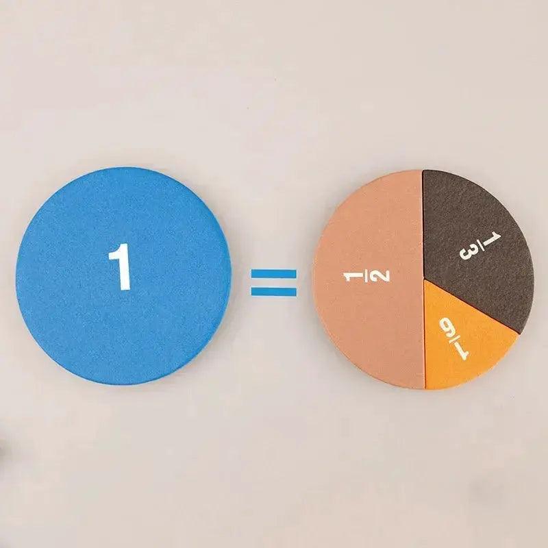  Montessori Fraction Circles Set For Early Math Mastery -  ToylandEU™