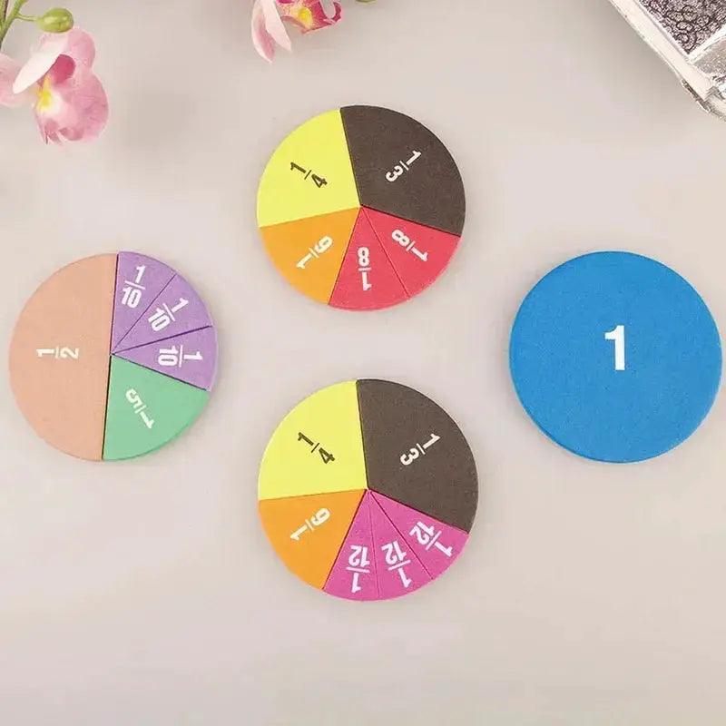  Montessori Fraction Circles Set For Early Math Mastery -  ToylandEU™