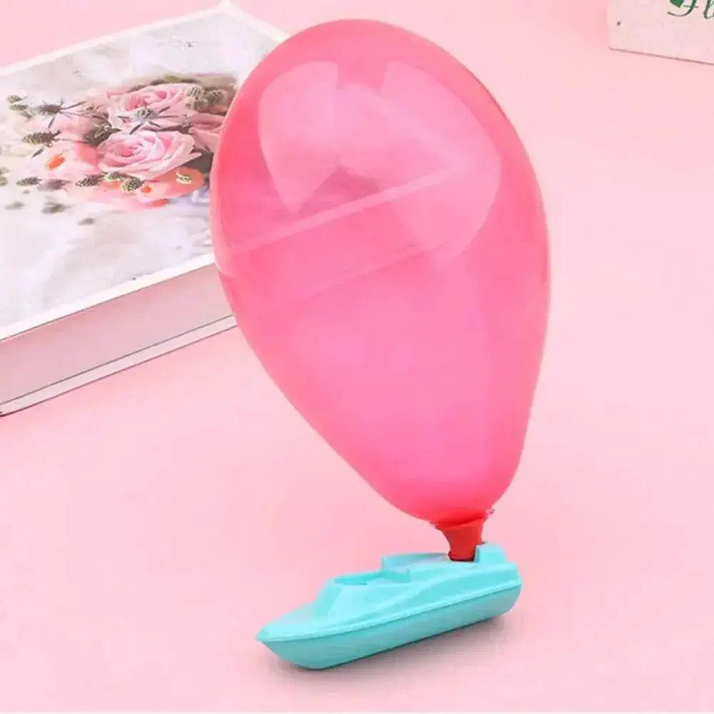  Funny With 3 Balloons Balloon Power Boat DIY Educational Equipment Bathing Toy Science Experiment Balloon Car Student -  ToylandEU™