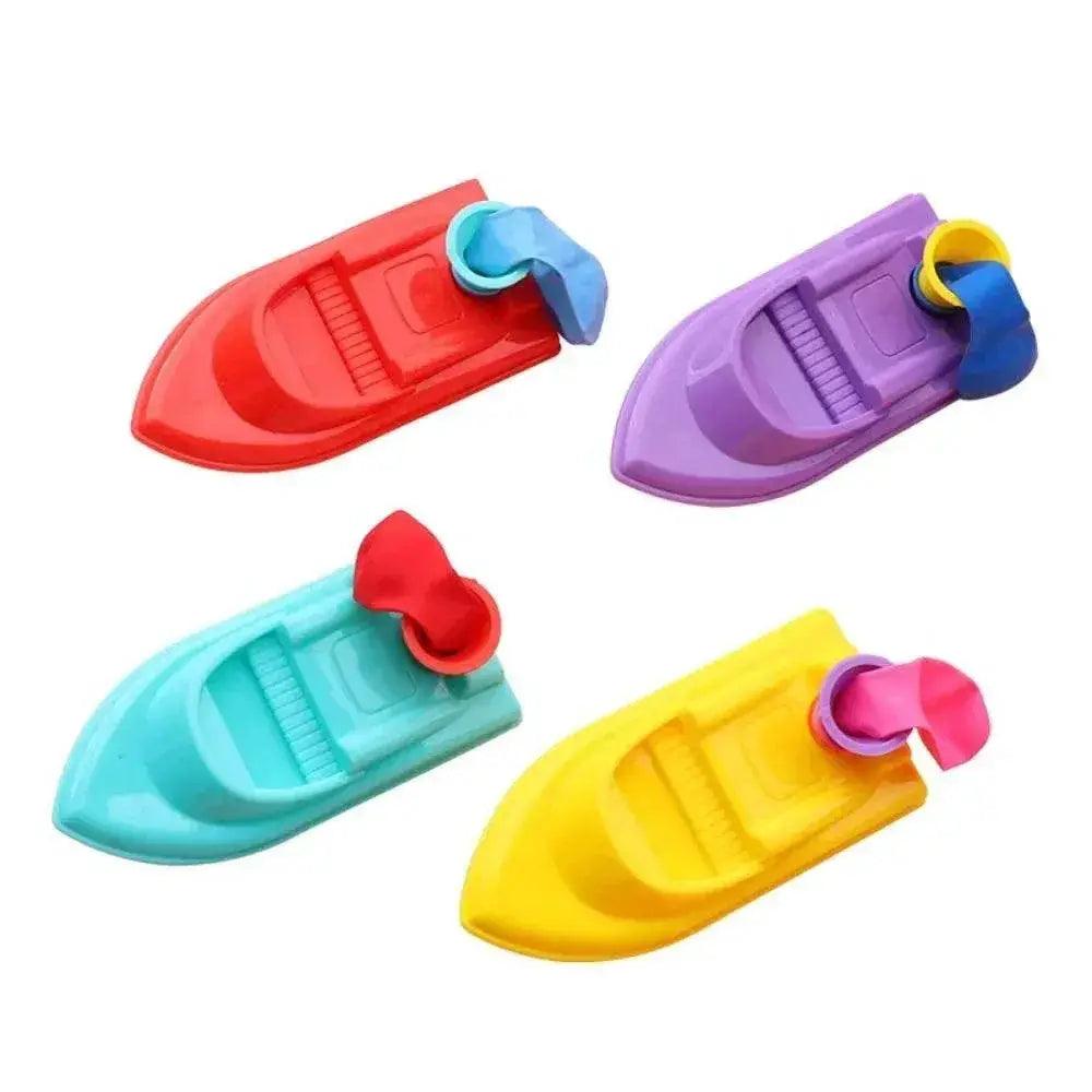  Funny With 3 Balloons Balloon Power Boat DIY Educational Equipment Bathing Toy Science Experiment Balloon Car Student -  ToylandEU™