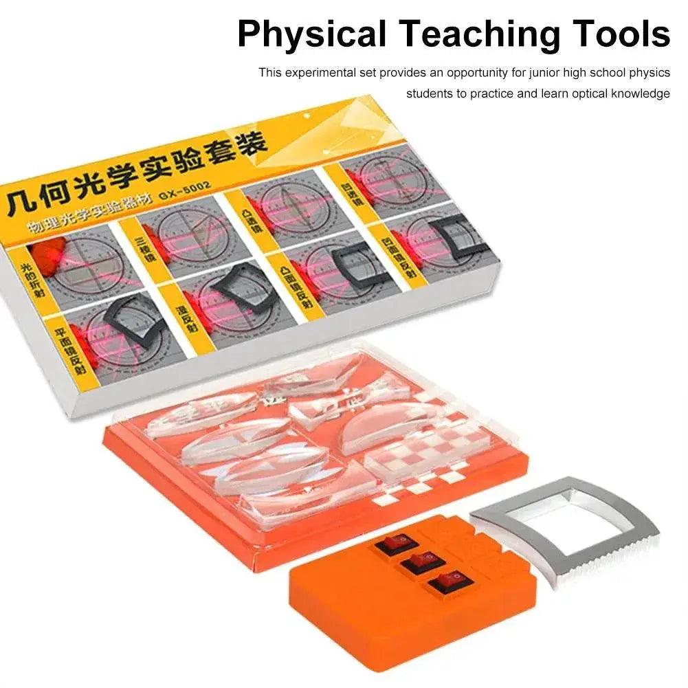  Geometric Optics Experiment Set Optical Lens Kit Convex Concave Light Refract Reflect Physics Teaching Kid Science Gift -  ToylandEU™