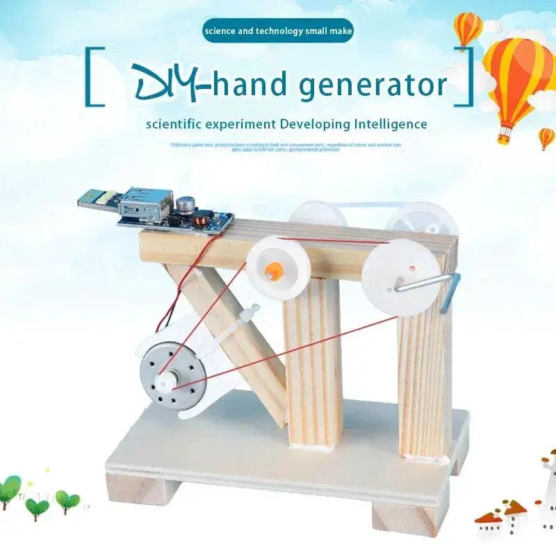  Hand Crank Generator Kit For DIY Science Experiments -  ToylandEU™