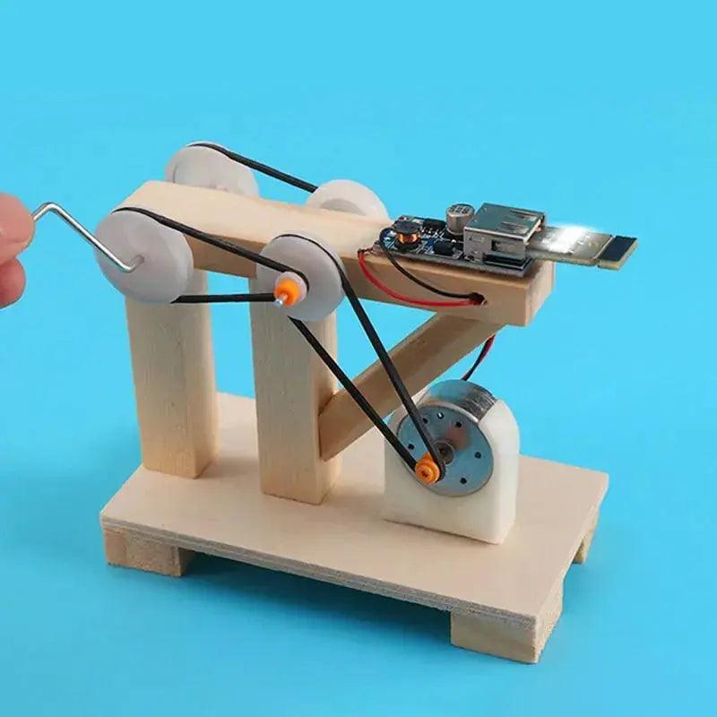  Hand Crank Generator Kit For DIY Science Experiments -  ToylandEU™