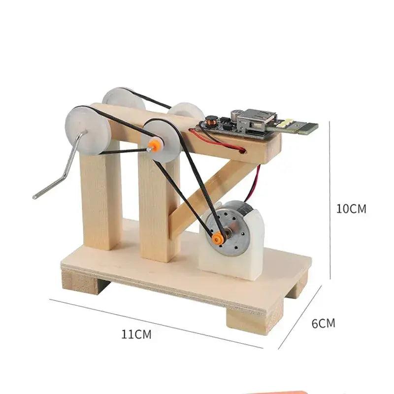  Hand Crank Generator Kit For DIY Science Experiments -  ToylandEU™