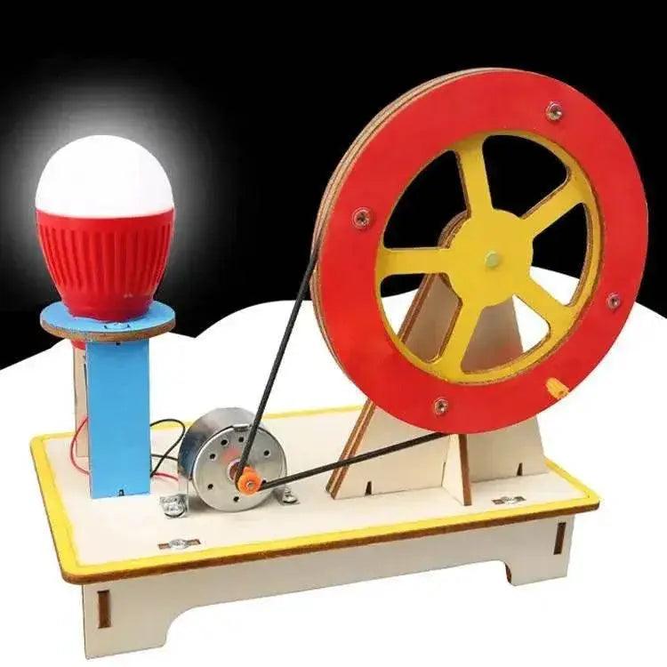  Hand-cranked Generator Student Science and Technology Children's Handmade Diy Material Random Color -  ToylandEU™
