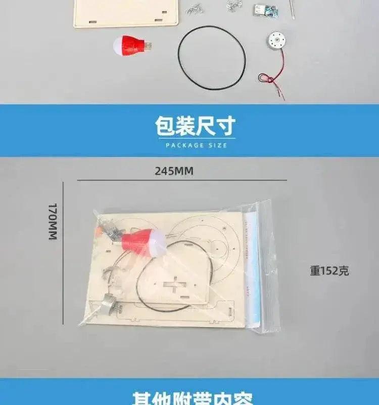  Hand-cranked Generator Student Science and Technology Children's Handmade Diy Material Random Color -  ToylandEU™