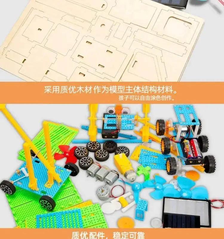  Hand-cranked Generator Student Science and Technology Children's Handmade Diy Material Random Color -  ToylandEU™