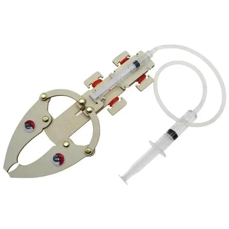 Hydraulic Excavator DIY Student Technology Small Production Science and Education Toy Model Science Experiment Toy -  ToylandEU™