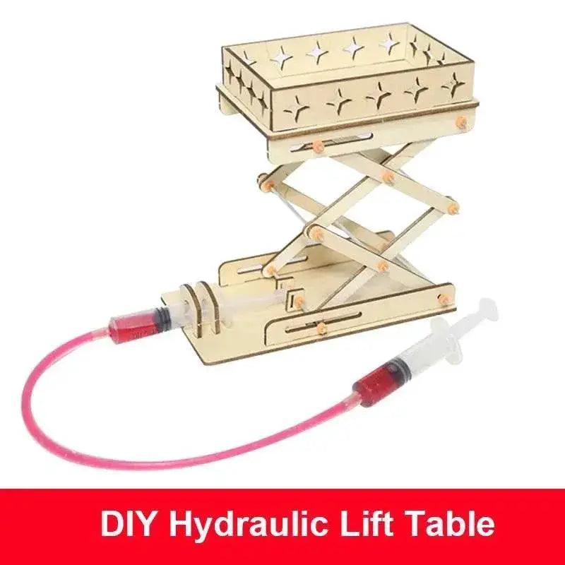  Hydraulic Excavator DIY Student Technology Small Production Science and Education Toy Model Science Experiment Toy -  ToylandEU™