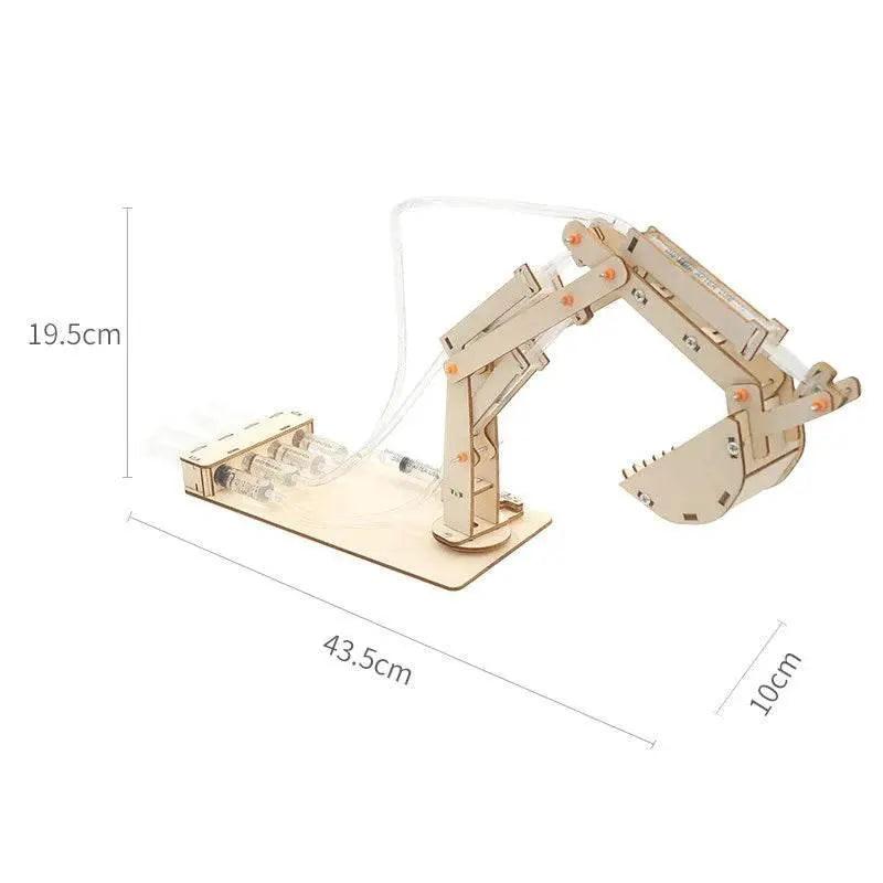  Hydraulic Mechanical Excavator Diy Models and Building Toy Science Education Model Toy for Children Gift -  ToylandEU™