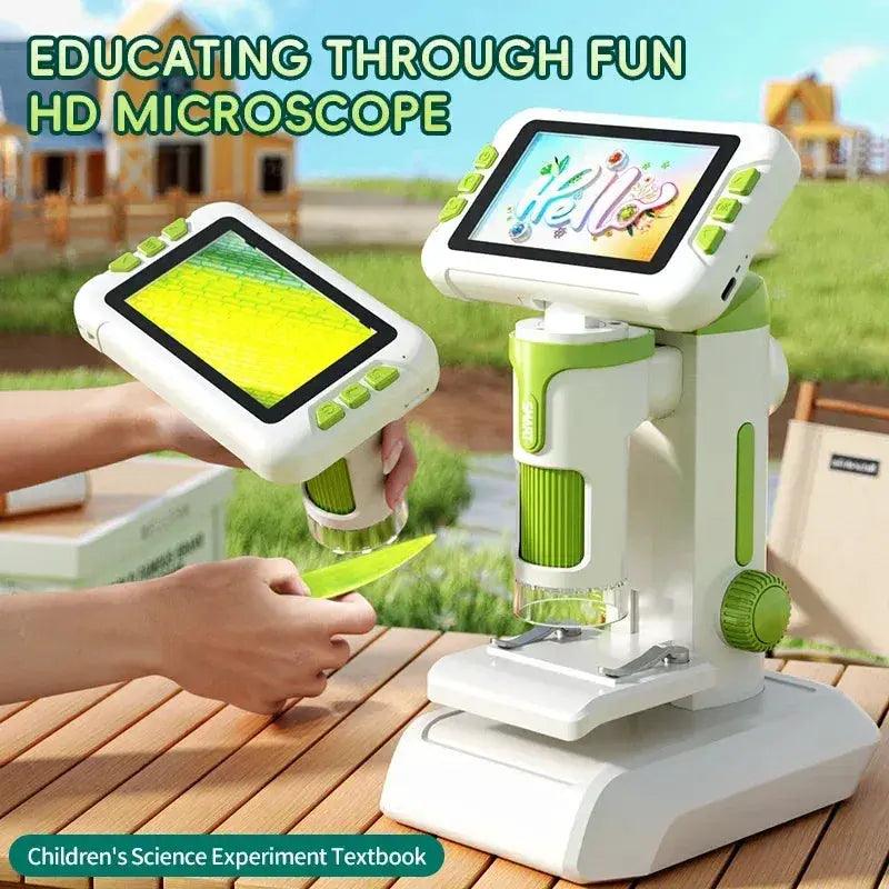  Kids 3 In 1 Handheld Microscope 1600X For Education -  ToylandEU™