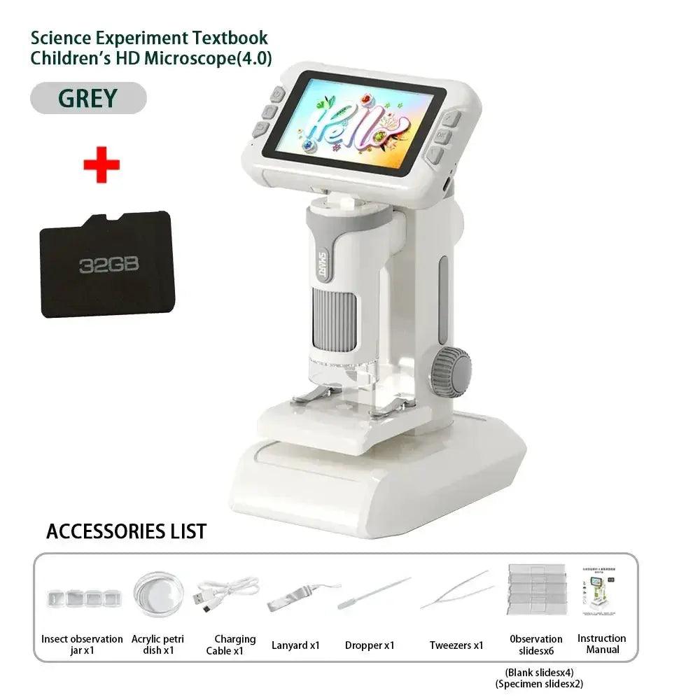  Kids 3 In 1 Handheld Microscope 1600X For Education -  ToylandEU™