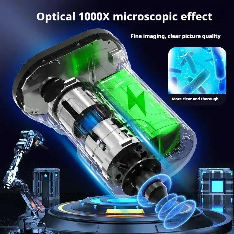  Kids Microscope Biology Kit With Led Light And Video -  ToylandEU™