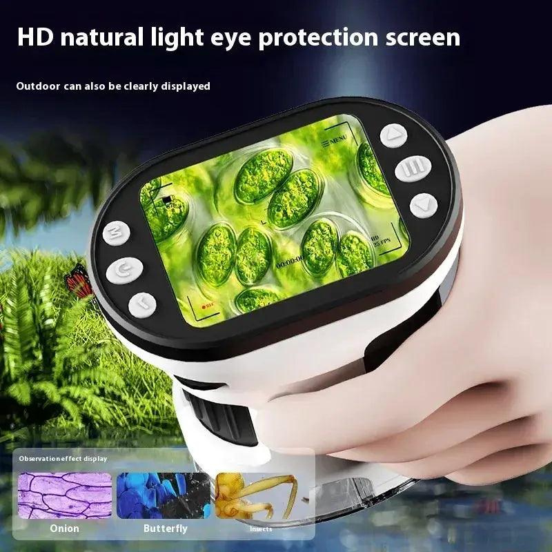  Kids Microscope Biology Kit With Led Light And Video -  ToylandEU™