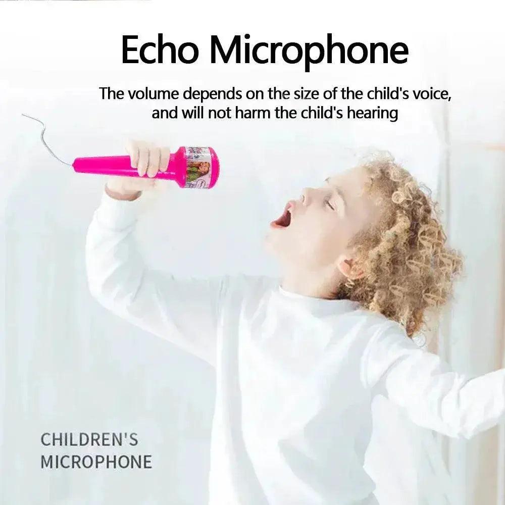  Kids Rocking Roll Microphone with Stand Karaoke Music Instrument Educational Toy Birthday Gift for Girls and Boys -  ToylandEU™