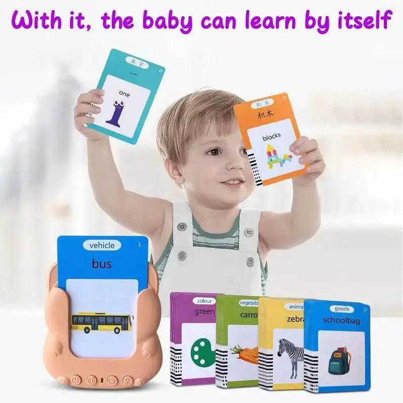  MINOCOOL Montessori Talking Flash Cards For Early Literacy And Language Development -  ToylandEU™