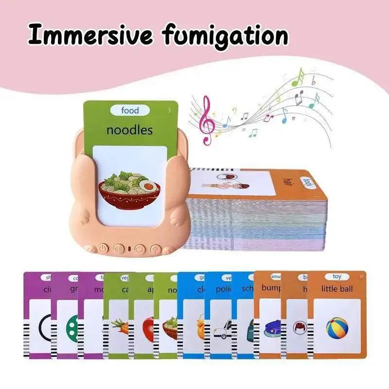  MINOCOOL Montessori Talking Flash Cards For Early Literacy And Language Development -  ToylandEU™