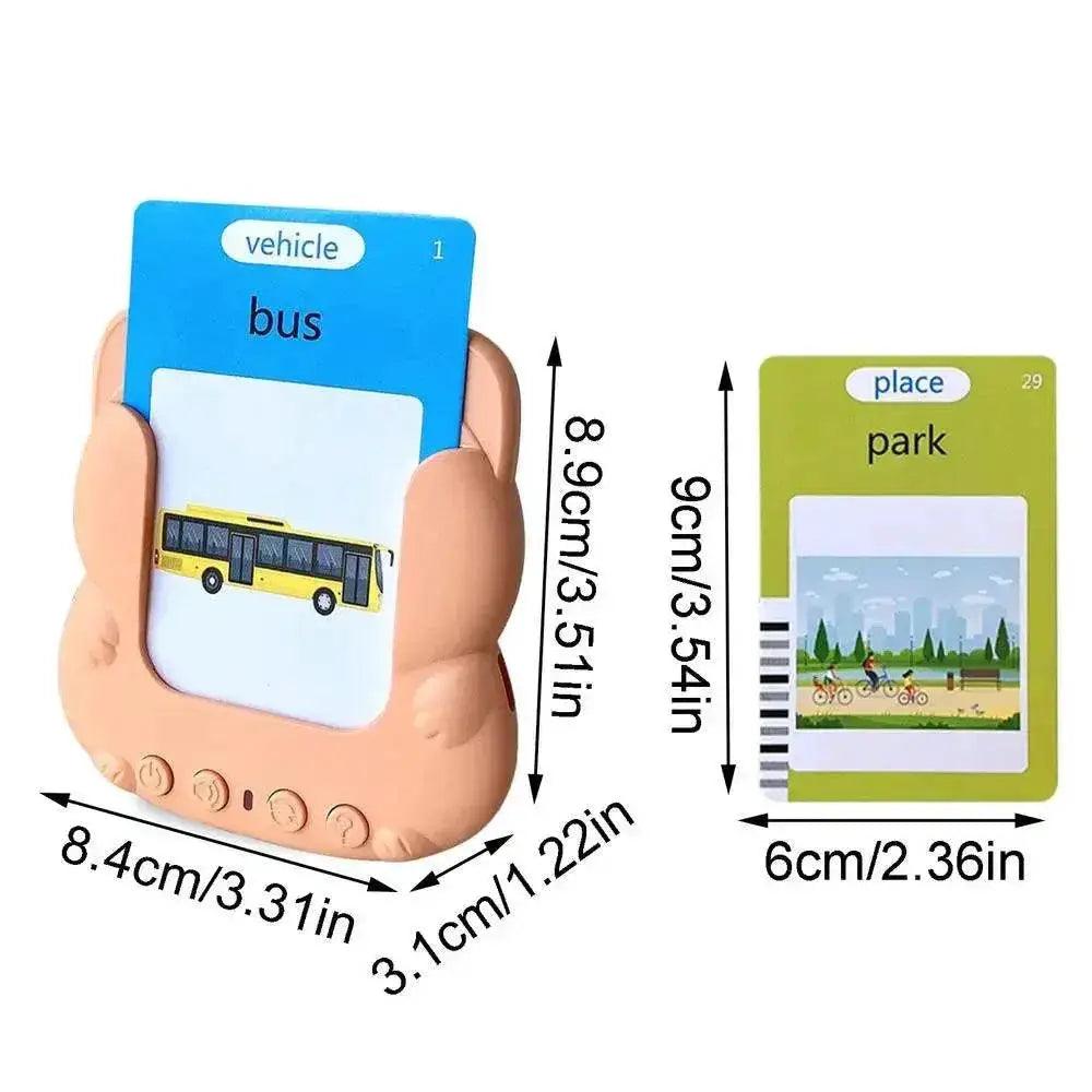  MINOCOOL Montessori Talking Flash Cards For Early Literacy And Language Development -  ToylandEU™