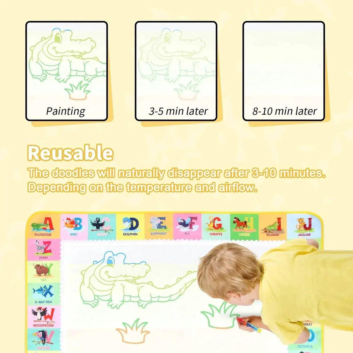  Magic Water Drawing Mat 100x80CM -  ToylandEU™
