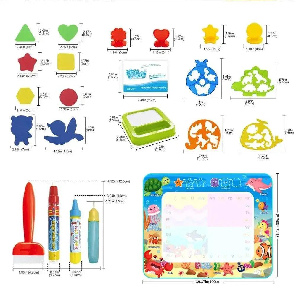  Magic Water Drawing Mat 100x80CM -  ToylandEU™