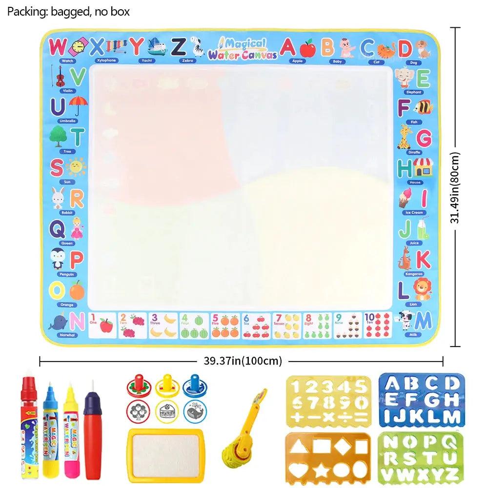  Magic Water Drawing Mat For Kids Reusable Doodle Board -  ToylandEU™