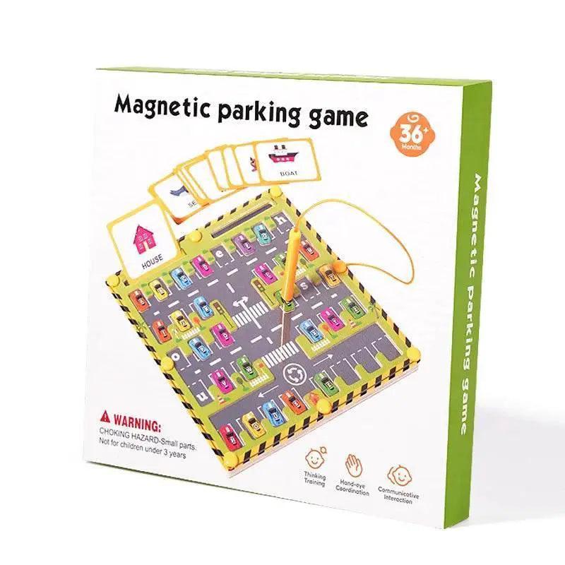  Magnetic Car Alphabet Maze Montessori Toy for Kids Ages 3-6 Fine Motor and Word Learning -  ToylandEU™