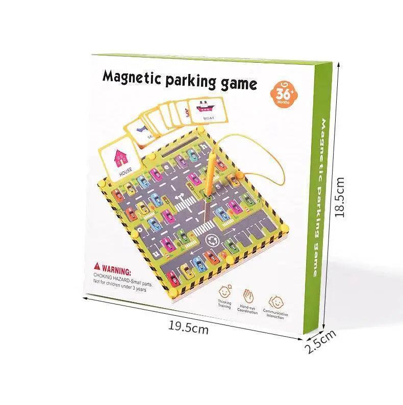  Magnetic Car Alphabet Maze Montessori Toy for Kids Ages 3-6 Fine Motor and Word Learning -  ToylandEU™