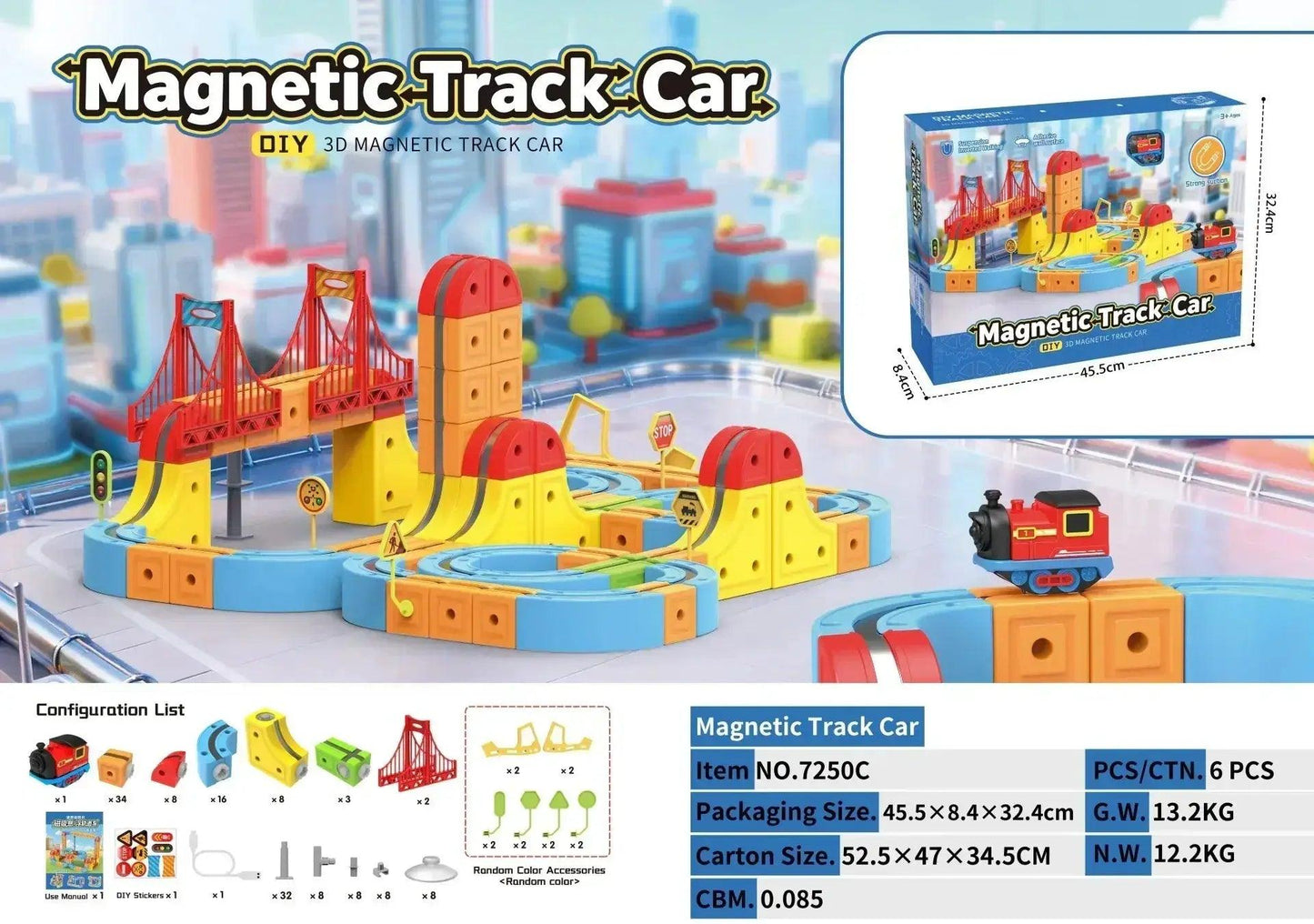  Magnetic Levitation Train Set For Kids Educational Toy -  ToylandEU™